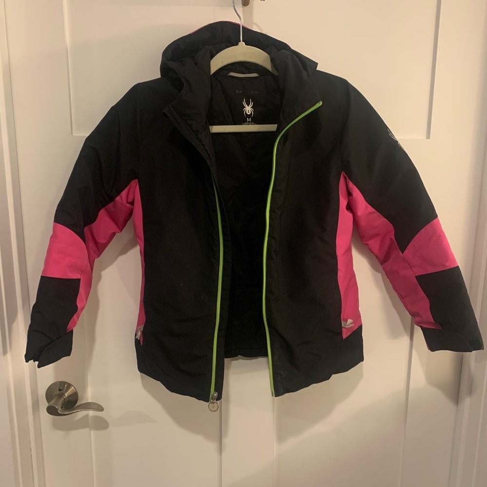 Used Girls Spyder Ski Parka